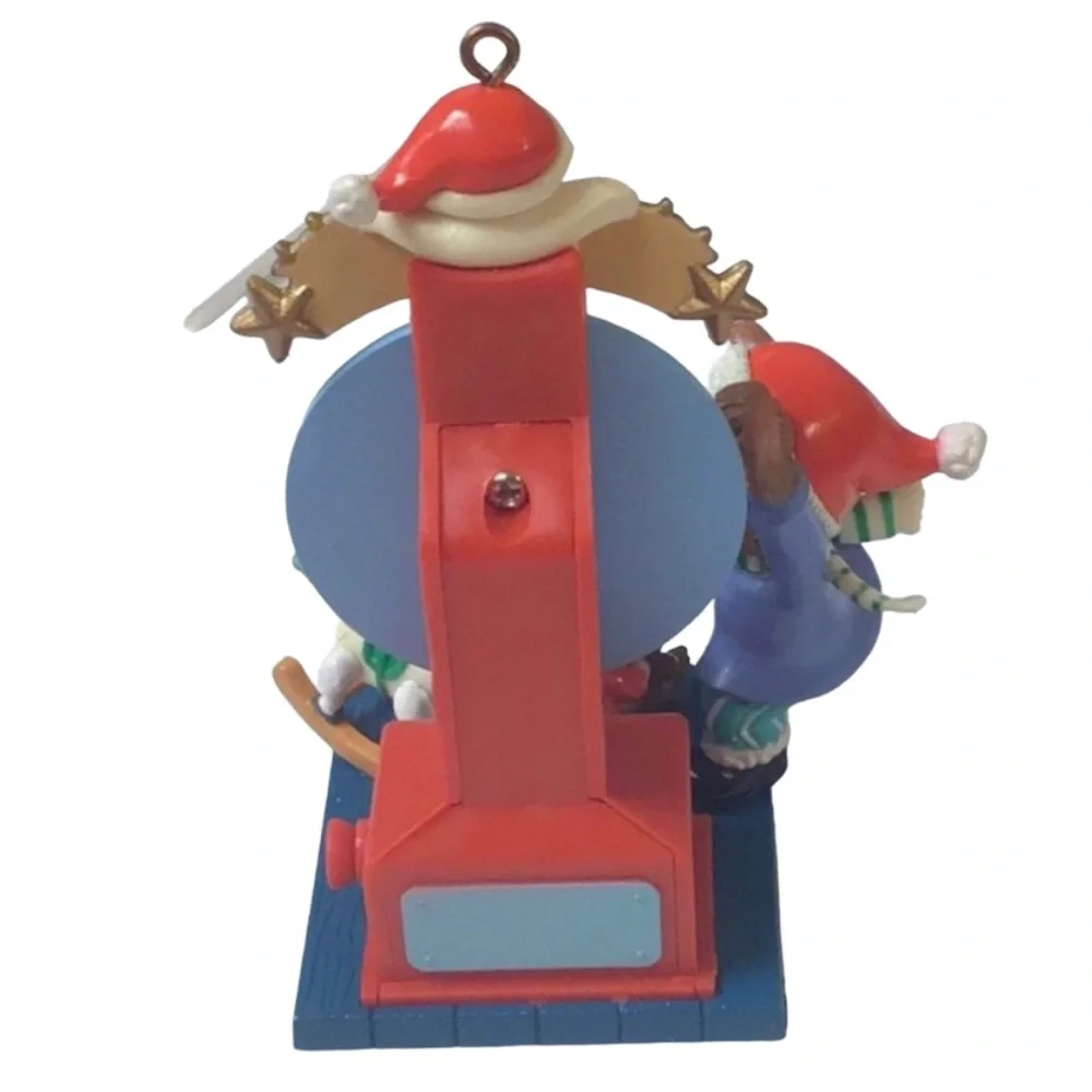 Mistletoe Magic “Lucky Wheel” Christmas Ornament